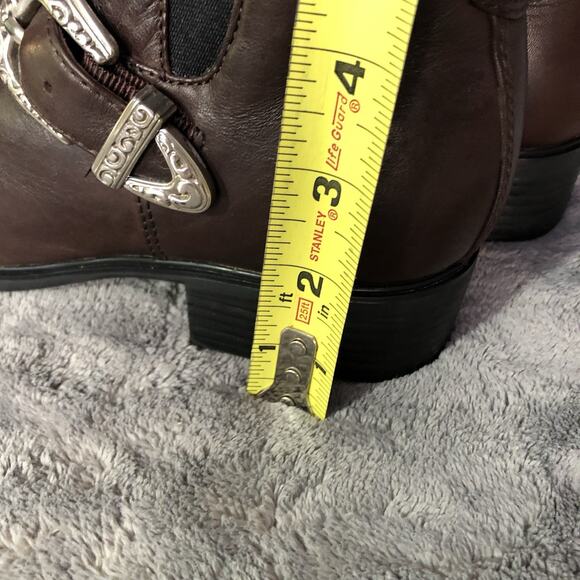 Ariat Western Style Ankle Boots with Buckle Size Women's Size 6B Coast Cowgirl - Picture 7 of 13